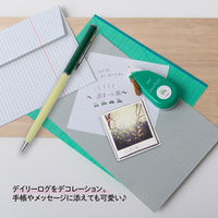 プラス マスキングテープ Deco Rush（デコラッシュ） 幅6mm グリーン 車 51885 2個