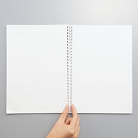 リヒトラブ CUBE FIZZ ソフティツイストノート（リングノート） セミB5 B罫6mm ベージュ N2608-16