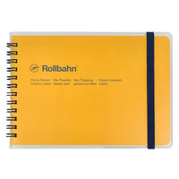 ロルバーン ノート ポケット付メモカバークリア抗菌横型 L 500943 デルフォニックス （Rollbahn）