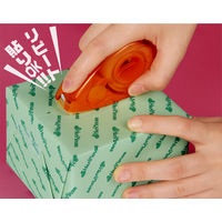 ホワイト 13m×12mm 強粘着タイプ 本体 HM12X13PW 1個 ハリマウス