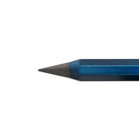 メタルペンシル metacil（メタシル）メタリックブルー S4482662 5本 サンスター文具 削らない鉛筆 金属鉛筆