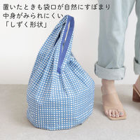エコバッグ シュパット（Shupatto）コンパクトバッグ Drop M メッシュ タテ型 1個 マーナ