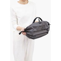 エコバッグ シュパット（Shupatto）コンパクト バッグ S（炭・SUMI）おすすめ 人気 折りたたみ S466SU 1個 マーナ