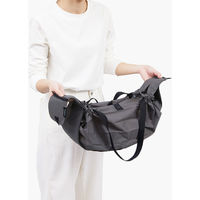 エコバッグ シュパット（Shupatto）コンパクト バッグ L（炭・SUMI）おすすめ 人気 折りたたみ S468SU 1個 マーナ