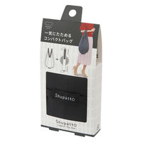 エコバッグ シュパット（Shupatto） コンパクト バッグ Drop（ドロップ）（ブラック）おすすめ 人気 折りたたみ 縦型 S460BK マーナ