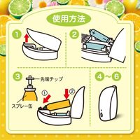 消臭力 自動でシュパッと 電池式 玄関・部屋用 フレッシュシトラスの香り 付け替え 39ml 1個 消臭剤 芳香剤
