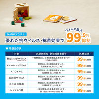 【玄関渡し】 萩原 お医者さんがすすめる　AskDoctors　抗菌プラチナ加工のカーペット アイボリー 88×176cm（直送品）