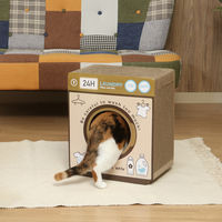 不二貿易 猫の爪とぎ ランドリー 54225 1箱(2個入)（直送品）