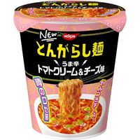 日清食品 日清のとんがらし麺 うま辛トマトクリーム＆チーズ味 1セット（6個） カップ麺 カップラーメン
