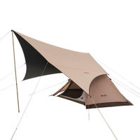 Tradcanvas ブリッジソーラーヘキサタープセット-BB 71208001 1式（直送品） LOGOS/ロゴス（直送品）