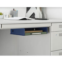 SANKA くっつくハンガー・ボトルケース マグネットファイルボックス スリム ダークブルー SWFB-SMGDBL 1個