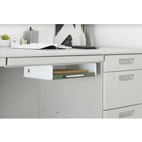 SANKA くっつくハンガー・ボトルケース マグネットファイルボックス スリム ホワイト SWFB-SMGWH 1セット（5個）