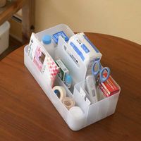 SANKA ナチュラ ツールピット L クリア 収納ボックス NTP-LCL 1セット（5個）