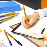 油性ボールペンキャップ式 クリスタルオリジナルファイン細字 0.8mm 黒 2本 CST-OF08BLKP2 1セット(1パック×10)