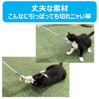 ねこモテ しっぽぷるんじゃらし 黄 3本 アース・ペット 猫用 おもちゃ