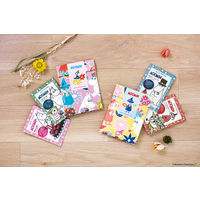 【ギフト】 ムーミンバスパウダーギフト 2包セット ピンク 野ばらの庭＆しらかばの森 分包 1個 グローバルプロダクトプランニング