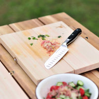 キャプテンスタッグ ウッドディグ ひのきマナ板包丁セット UP-2719　1セット（直送品）