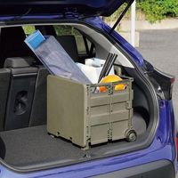 カクセー picdoor -ピックドア- 折りたたみコンテナキャリー(フタ付) PIC-11 1個