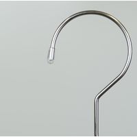 丈夫でサビにくい ステンレスハンガー 外干し・収納用 シルバー 1パック（3本組） サワフジ