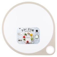 貝印 まるいまな板 35cm ホワイト 食洗機対応 AP5329 1セット(3個)