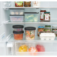 THERMOS（サーモス）Myフードコンテナー 丸型 700ml KC-RA700 BK 1個