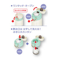 サーモス 水筒 真空断熱ケータイマグ 500ml ベージュM JNR-503G BEMT 1個