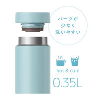 【セール】サーモス（THERMOS） 真空断熱ケータイマグ 350ml ライトブルー JON-350 LB 1個
