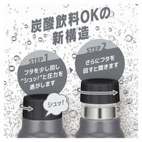 【セール】サーモス（THERMOS） 保冷炭酸飲料ボトル 750ml シルバー FJK-750 SL 1個