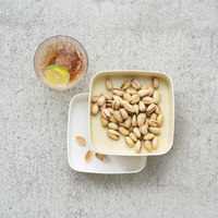 tak（タック） フルーツナッツ ライトブルー（上段：500ml、下段：410ml） 電子レンジ対応 1セット 竹中