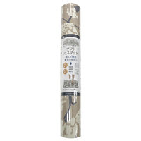 珪藻土パウダー入 ソフトバスマット 抗菌防臭 吸水速乾 40×60cm ブリーズ 1枚 ヨコズナクリエーション