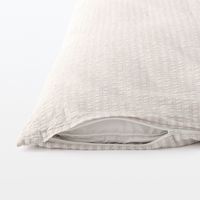 無印良品 サッカー織 掛ふとんカバー S 150×210cm用 オフ白 良品計画