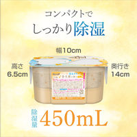 ドライ&ドライUP 除湿剤 金木犀の香り 450mL×3 白元アース