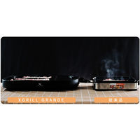 YAMAZEN 減煙焼き肉グリル XGRILL グランデ 温度調節機能 保温80度~強火250度 YGMD-WX130(B) 1台