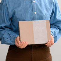 無地シャンパンピンクポストギフトボックス-4/A5-20mm 1セット（100枚：20枚入×5パック） MCP-PGB4 ヘッズ