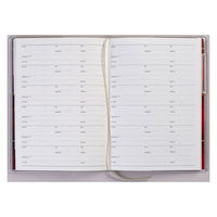 高橋書店 【2024年4月版】メルクレール1 A6 月間 日曜始まり チェック柄 691 1冊（直送品）