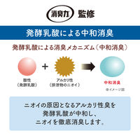 ニャンとも清潔トイレ 消臭プロフェッショナル 猫用 ウンチ・オシッコ専用 置き型 フレッシュグリーンの香り 3個 エステー