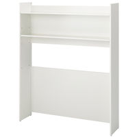 プラス デスクシェルフ ホワイト 幅1400mm用 1台(2梱包)