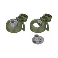 サーモス 真空断熱スポーツボトル 750ml カーキ FJU-750 KKI1セット（3個）