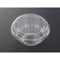 中央化学 冷麺容器 クリアボウル 小 ト付 3871 1袋(50個)（直送品）