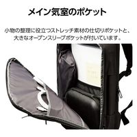 リュック バックパック 2way 14.0型 12L 撥水加工 高耐久ファスナー ブラック BM-BPTWBK エレコム 1個