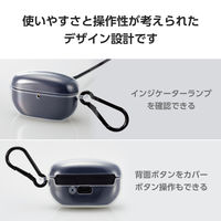 WF-1000XM5 (SONY) ケース ソフト 耐衝撃 装着充電可 クリア TWS-SO231UCCR エレコム 1個