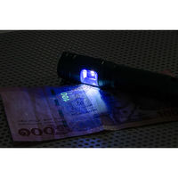 ジェントス Kフォース タクティカルスイッチハンディトーチ ハイブリッドUV機能付 KF-145HUV 1台