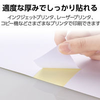 エレコム ラベルシール 表示･宛名ラベル プリンタ兼用 マット紙 A4 18面 1袋 (50シート) 白 EDT-ECNL18