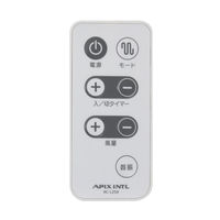 アピックスインターナショナル ACフロアー扇風機ホワイト AFL-255R 1台