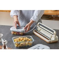 アイリスオーヤマ 真空パック機 コードレスタイプ アイボリー フードシーラー 圧縮 VPF-C50 1台