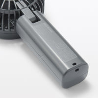 無印良品 充電式コンパクトハンディファン グレー MJ-HF4-GY 良品計画