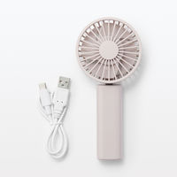 無印良品 充電式コンパクトハンディファン ピンク ＭＪ-ＨＦ４-ＰＫ 良品計画