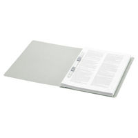 アスクル フラットファイル エコノミータイプ（コクヨ製造） A4タテ グレー 1袋（10冊入） オリジナル（わけあり品）