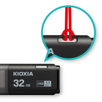 KIOXIA(キオクシア) 32GB USBメモリー キャップ式 USB3.2 KUC-3A032GSM 5色セット旧東芝メモリ