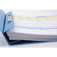 ライオン事務器 トップファイル No.250 A4S 青 12606 1冊